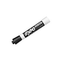 EXPO; Low-Odor Dry-Erase Marker, Chisel Point, Black