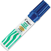 Pilot Jumbo Chisel Felt Tip Permanent Markers - Jumbo Point Type - 10 mm Point Size - Chisel Point Style - Refillable - Blue - 1 Each