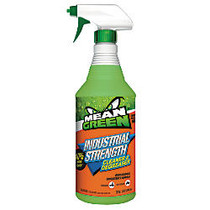 Mean Green Industrial Strength Cleaner And Degreaser, Spray Bottles, 32 Oz, Pack Of 12