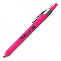 Sharpie; Accent; Retractable Highlighters, Fluorescent Pink, Pack Of 12