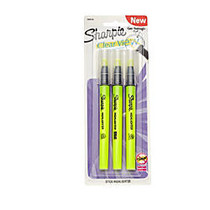 Sharpie; Clear View; Highlighter Stick, Chisel Point, Yellow, Pack Of 3