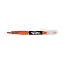 Sharpie; Liquid Accent; Pen-Style Highlighter, Fluorescent Orange