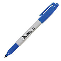 Sharpie; Permanent Fine-Point Marker, Blue
