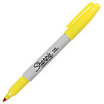Sharpie; Permanent Fine-Point Marker, Yellow