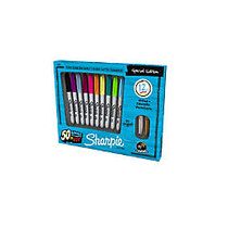 Sharpie; Permanent Fine-Point Markers, Pack Of 12