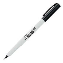 Sharpie; Permanent Ultra-Fine Point Markers, Black, Pack Of 12