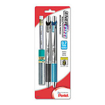 EnerGize Mechanical Pencil Starter Set, 0.7 mm, Silver Barrel, Pack Of 2