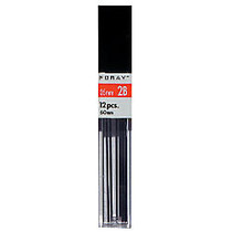 FORAY; Lead Refills, 0.9 mm, HB Hardness, Tube Of 12 Leads, Pack Of 3 Tubes