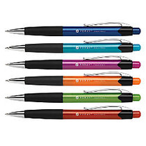 FORAY; Mechanical Pencils, Soft-Grip, 0.9 mm, Assorted Barrel Colors, Pack Of 6