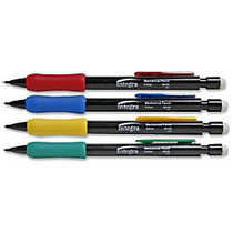 Integra Grip Mechanical Pencil - 0.5 mm Lead Diameter - Refillable - Assorted Barrel - 1 Dozen