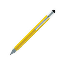 Monteverde; One Touch Tool Pencil, 0.9 mm, #2 Soft, Yellow Barrel, Black Lead