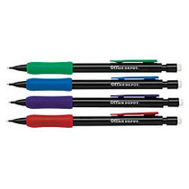 Office Wagon; Brand Mechanical Pencils With Comfort Grip, 0.5 mm, Pack Of 12