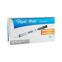 Paper Mate; ClearPoint&trade; Mechanical Pencil, 0.5 mm, Black