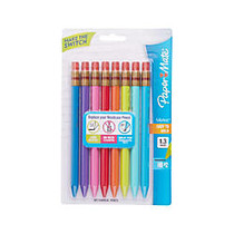 Paper Mate; Mates Mechanical Pencils, 1.3 mm, Assorted Barrel Colors, Pack Of 8