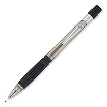 Pentel Quicker Clicker Mechanical Pencil - #2, HB Lead Degree (Hardness) - 0.7 mm Lead Diameter - Refillable - Smoke Lead - Smoke Barrel - 1 Each
