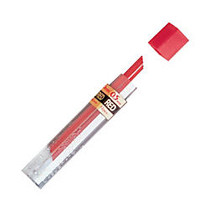 Pentel; Red Lead Refills, 0.5 mm, Red, Tube Of 12