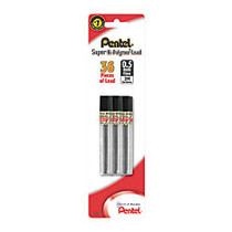 Pentel; Super Hi-Polymer Fine Line Lead Refills, 0.5 mm, 2H Hardness, Pack Of 36