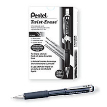 Pentel; Twist-Erase; III Mechanical Pencil, 0.7 mm, Black