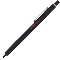 Rotring Tikky Mechanical Pencil - 2HB Lead Degree (Hardness) - 0.5 mm Lead Diameter - Black Plastic Barrel - 1 Each