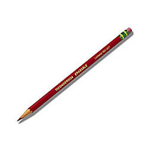 Ticonderoga; Erasable Checking Pencils, Red, Pack Of 4