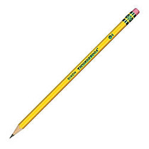 Ticonderoga; Pencils, #2 Medium Soft Lead, Black Barrel, Box Of 24