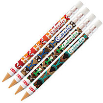 Zebra; Cadoozles Mechanical Pencils, 0.7 mm, Multicolor Barrel, Pack Of 10