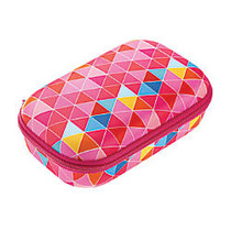ZIPIT; Colorz Box Pencil Case, 8 5/16 inch;H x 5 3/8 inch;W x 3 inch;D, Pink