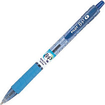 Bottle to Pen (B2P) Ballpoint Pen - Fine Point Type - 0.7 mm Point Size - Refillable - Blue Gel-based Ink - Plastic Barrel - 1 Dozen