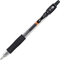 G2 Rollerball Pen - Extra Fine Point Type - 0.5 mm Point Size - Refillable - Black Gel-based Ink - 1 Dozen