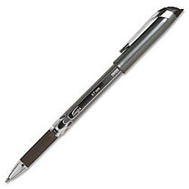 Integra Gel Stick Pen - 0.7 mm Point Size - Black Gel-based Ink - 1 Dozen