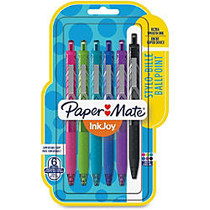 Paper Mate Inkjoy 300 RT Ballpoint Pens - 1 mm Point Size - Assorted - Assorted Barrel - 6 / Pack