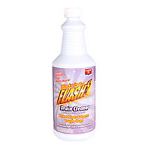 FLASH; Drain Cleaner With Powerful Accelerator, 32 Oz