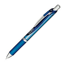 Pentel; EnerGel&trade; Deluxe RTX Retractable Liquid Gel Pen, Fine Point, 0.5 mm, 54% Recycled, Blue Barrel, Blue Ink
