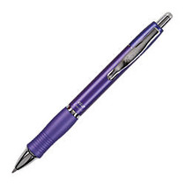 Pilot; G-2&trade; Retractable Gel Ink Rollerball Pen, Fine Point, 0.7 mm, Purple Barrel, Black Ink