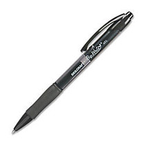 SKILCRAFT; Bio-Write Retractable Gel Pens, Medium Point, 0.7 mm, 35% Recycled, Black Barrel, Black Ink, Pack Of 12 (AbilityOne 7520-01-588-2363)