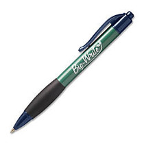 SKILCRAFT; Bio-Write; Retractable Pens With Grip, Fine Point, Blue Ink, Pack Of 12 (AbilityOne 7520-01-578-9308)