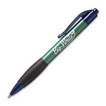 SKILCRAFT; Bio-Write; Retractable Pens With Grip, Medium Point, Blue Ink, Pack Of 12 (AbilityOne 7520-01-578-9309)