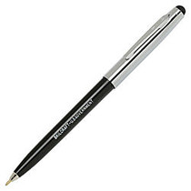 SKILCRAFT; Multifunction Ballpoint Pen/Stylus, 0.5 mm, Medium Point, Black Barrel, Black Ink (AbilityOne 7520-01-643-8194)