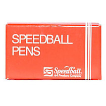 Speedball Flat Pen Nibs, C-0, Box Of 12