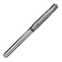 uni-ball; 207&trade; Impact&trade; Gel Pen, Bold Point, 1.0 mm, Clear Barrel, Silver Ink