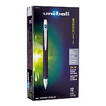 uni-ball; Jetstream Retractable BLX Pens, Bold Point, 1.0 mm, Black Barrel, Assorted Ink Colors , Pack Of 12