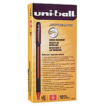 uni-ball; Jetstream&trade; 101 Rollerball Pens, Medium Point, 1.0mm, Assorted Barrels, Red Ink, Pack Of 12