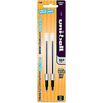 uni-ball; Power Tank&trade; Ballpoint Pen Refill, 1.0 mm, Black, Pack Of 2