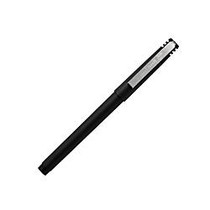 uni-ball; Rollerball&trade; Fine Point, 0.7 mm, 80% Recycled Pen, Black Barrel, Black Ink