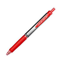 uni-ball; Signo Gel RT&trade; Retractable Pens, Medium Point, 0.7 mm, Red Barrel, Red Ink