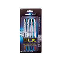 uni-ball; Vision&trade; Elite&trade; Liquid Ink Rollerball Pens, Bold Point, 0.8 mm, White Barrels, Assorted Ink Colors, Pack Of 4