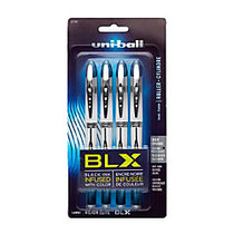 uni-ball; Vision&trade; Elite&trade; Liquid Rollerball Pen, Bold Point, 0.8 mm, Silver Barrels, Blue/Black Ink