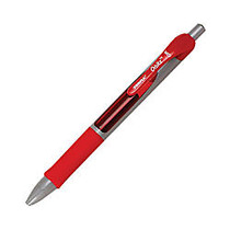 Zebra Pen Orbitz Rollerball Pen - Medium Point Type - 0.7 mm Point Size - Red Gel-based Ink - 1 Dozen