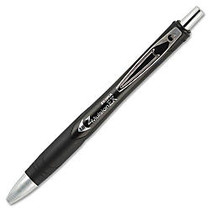 Zebra Pen Z-Mulsion - Medium Point Type - 1 mm Point Size - Refillable - Black Emulsion Ink - Blue Barrel