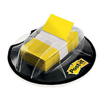 Post-it; Flags Desk Grip Dispenser With 200 Yellow Flags